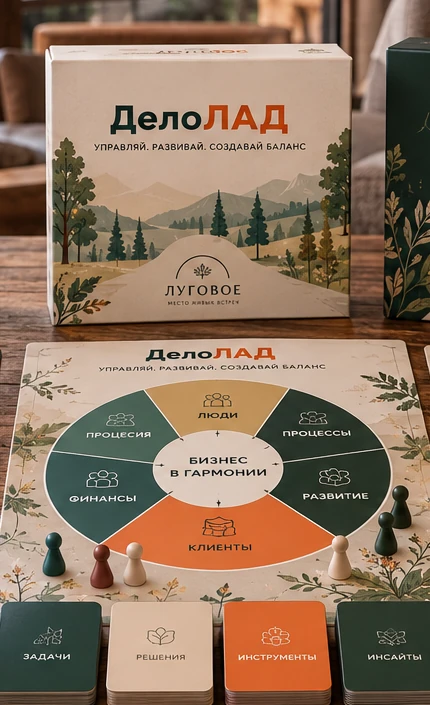 Рекламная визуализация игры «ДелоЛАД»