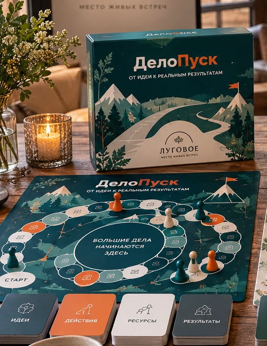 Рекламная визуализация игры «ДелоПуск»